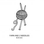 Yarn And 2 Needles